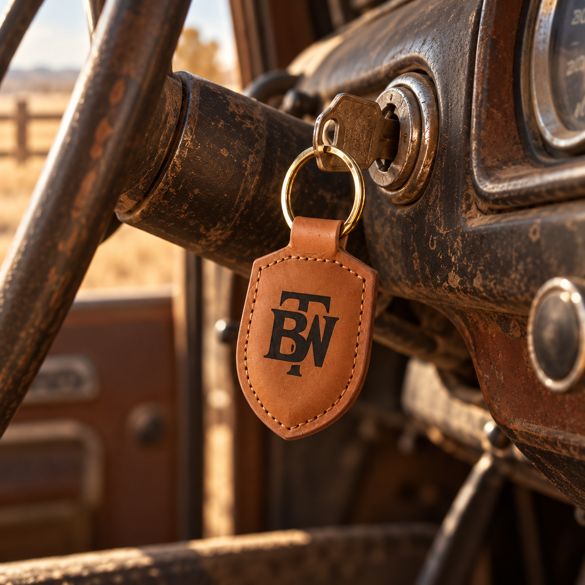 Buckin’ West Signature Keyring