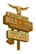 “Let’s Buck” Sticker