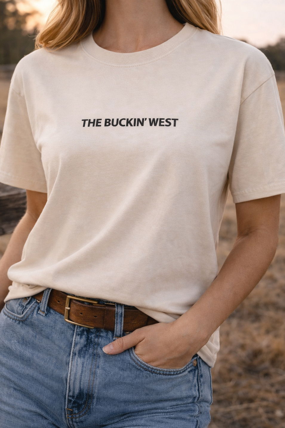 Buckin West - Essential Tee