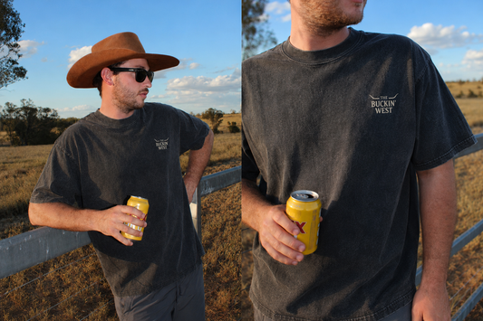 Buckin West - Logo Tee